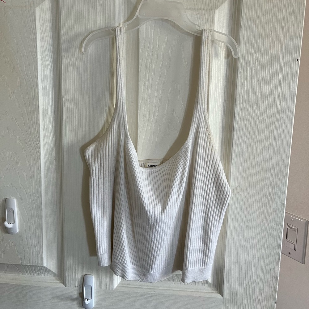 Garage Knit Tank Top, Size Large